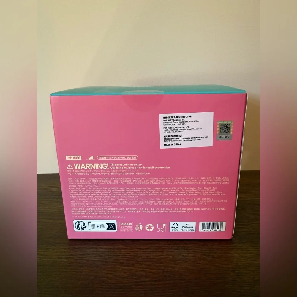 Labubu The Monsters Let's Checkmate Series Mug - Picture 5 of 6